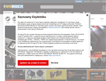 Tablet Screenshot of infomusic.pl